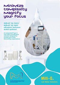 Milli-Q® IQ 7003/7005 Brochure Milli-Q® IQ 7003/7005 Broschüre