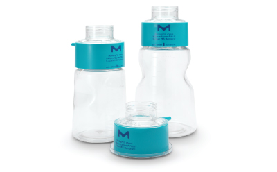 Three Stericup<sup>®</sup> E filters and two bottles Three Stericup<sup>®</sup> E filters and two bottles
