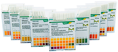 A series of plastic containers with pH indicator strips, arranged in a row. Each container has a label displaying different pH ranges and corresponding color charts for pH testing, with some featuring graphs or additional scientific data. The packaging is primarily green and orange with white text, and each box is designed to dispense the strips for easy access. A series of plastic containers with pH indicator strips, arranged in a row. Each container has a label displaying different pH ranges and corresponding color charts for pH testing, with some featuring graphs or additional scientific data. The packaging is primarily green and orange with white text, and each box is designed to dispense the strips for easy access.