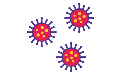 Illustrated NanoFabTx™ drug-encapsulated nanoparticle for small molecule delivery.