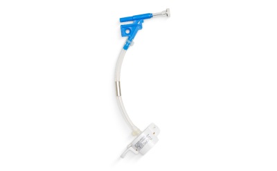 NovaSeptum® Transfer Unit Sterile sampling transfer unit intended for transfer applications, with a needle on one end, tubing, and a tube outlet connection on the other end.