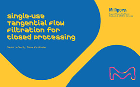 Single-use tangential flow filtration for closed processing Single-use tangential flow filtration for closed processing