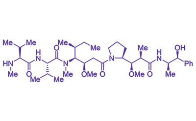 Chemical structure of MMAE (CAS 474645-27-7)