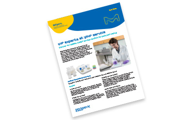 Datasheet: Hardware and expert services supporting active air monitoring using MAS ®