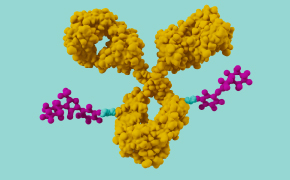 ADC A 3D illustration of an ADC