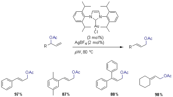Rearrangement of Allylic Acetates Rearrangement of Allylic Acetates