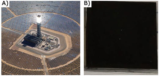 Aerial photograph of Ivanpah