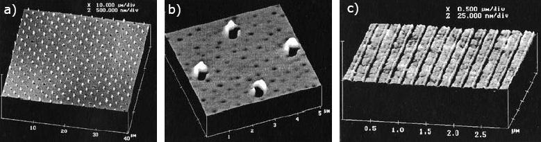 Hyperbranched Polymers AFM Images 超分岐ポリマーのAFM像