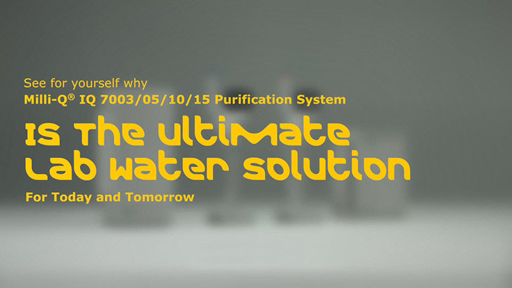 Superior quality Type 1 and Type 2 water from tap Superior quality Type 1 and Type 2 water from tap