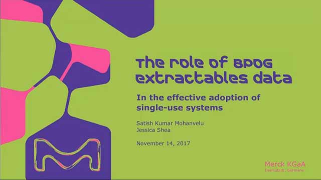 <p>Webinar: The Role of BPOG Extractables Data in the Effective Adoption of Single-use Systems</p>
Webinar: The Role of BPOG Extractables Data in the Effective Adoption of Single-use Systems