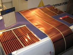 有機薄膜太陽電池の例 有機薄膜太陽電池の例