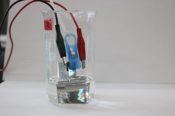 EDOTの電気化学重合 EDOTの電気化学重合