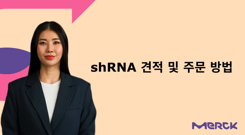 shRNA 견적 및 주문 방법 shRNA 견적 및 주문 방법