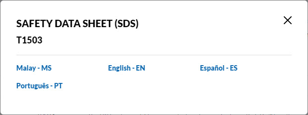 SDS language SDS pick a language