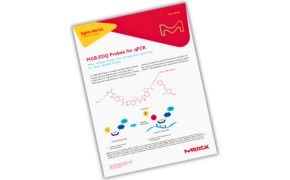 This introduces MGB:EDQ probes, emphasizing their unique design and effectiveness for quantitative PCR applications, complemented by informative diagrams