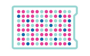 IVD ELISA Assay Placa para prueba de diagnóstico in vitro con detección cromógena.