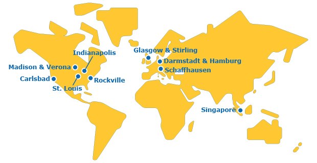 CTDMO Locations CTDMO map