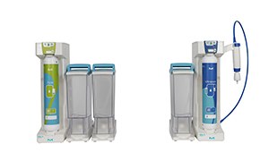 2つのタンクを備えるRO水製造ステーションと超純水ユニットからなるMilli-Q® SQ 240Lシステム