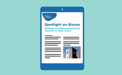 Download Biovac white paper Cover image of the public-private Biovac collaboration whitepaper