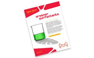 Greener Surfactantsのフライヤーの表紙