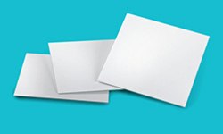 silica gel PLC plates Placas para PLC con gel de sílice como adsorbente y soporte de aluminio