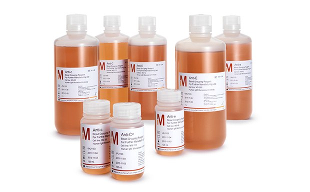Blood Typing Intermediates (FFMU) Intermediarios para determinación de grupos sanguíneos para uso ulterior en fabricación (FFMU)