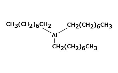 Estructura qu&iacute;mica de los reactivos de organoaluminio comunes