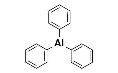 Estructura qu&iacute;mica de los reactivos de organoaluminio comunes