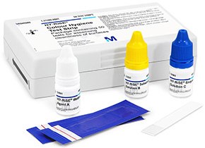 Kit de tiras reactivas con cambio de color para el monitoreo de higiene HY-RISE® en superficies Kit de tiras reactivas con cambio de color para el monitoreo de higiene HY-RISE® en superficies