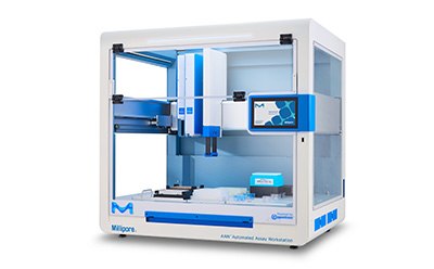 Front view of the AAW™ automated assay workstation