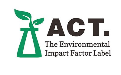 ACT. The Environmental Impact Factor Label Logotipo de "ACT. The Environmental Impact Factor Label."