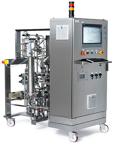 Sistema CoPrime®, sistema completamente automatizado para la fabricación biofarmacéutica y operaciones a escala de procesos según las cGMP