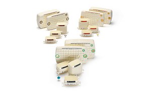 Las cápsulas de barrera Viresolve® y los dispositivos Viresolve® Pro se utilizan para garantizar la inocuidad vírica en los medios de cultivo celular y en el procesamiento posterior. Parecen una colección de periféricos y componentes de ordenador vintage.