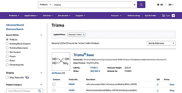 Enhanced pricing and availability view