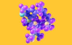 Small Molecules Drawing of a small molecule.
