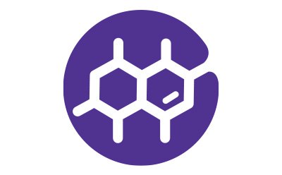 A pictogram is presented against a purple-colored background, featuring compound structures drawn in white. This pictogram signifies drug substances and highlights their potential role as a source of contamination from elemental impurities. A pictogram is presented against a purple-colored background, featuring compound structures drawn in white. This pictogram signifies drug substances and highlights their potential role as a source of contamination from elemental impurities.