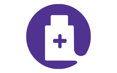 : A pictogram set against a purple background displays a white block featuring a purple plus sign. This pictogram denotes manufacturing equipment as a potential source of contamination from elemental impurities. : A pictogram set against a purple background displays a white block featuring a purple plus sign. This pictogram denotes manufacturing equipment as a potential source of contamination from elemental impurities.