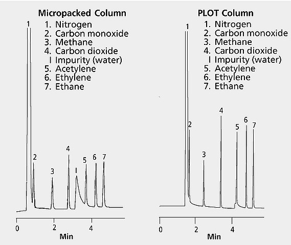GC Analysis of Permanent Gases and Light Hydrocarbons on Carboxen-1006 PLOT and a Packed Column (Carboxen® 1004) GC Analysis of Permanent Gases and Light Hydrocarbons on Carboxen-1006 PLOT and a Packed Column (Carboxen® 1004)