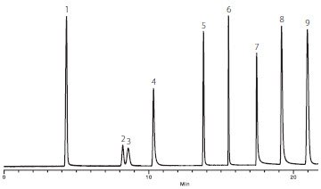 Squalane SCOT Line graph of Scot Columns