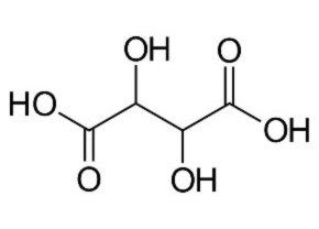 Structural representation of Tartaric acid Image result for tartaric acid