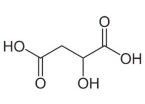 Structural representation of Malic acid Image result for Malic acid