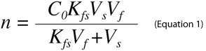 Analyte extraction equation Equation