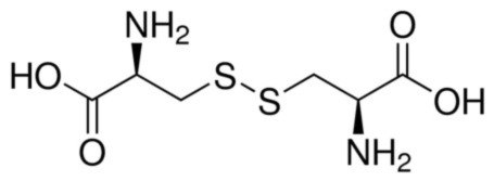 L-cystine chemical structure L-cystine chemical structure