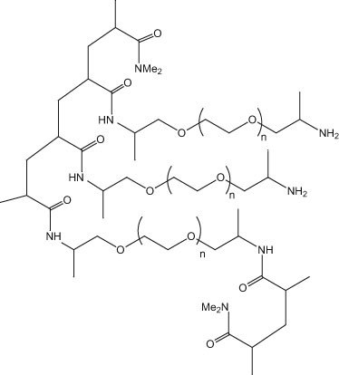 Base Resins for Peptide Synthesis Structure of PEGA resin