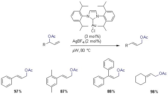 Rearrangement of Allylic Acetates Rearrangement of Allylic Acetates