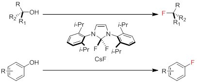 Phenofluor reactions scheme Phenofluor reactions scheme