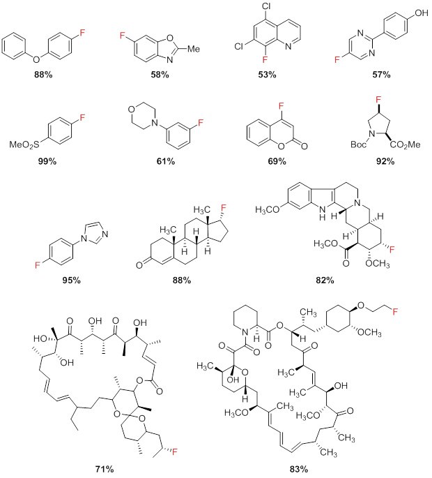 Representative substrate scope Representative substrate scope