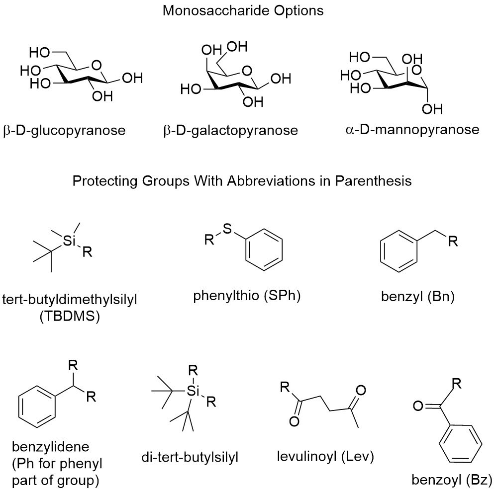 Protected Carbohydrate Building Blocks for More Efficient Syntheses Protected Glycoconjugate Analogs