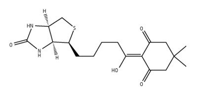 2-biotinyldimedone 2-Biotinyldimedone