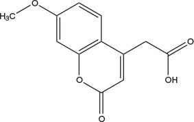 mca-oh Chemical structure of Mca-OH